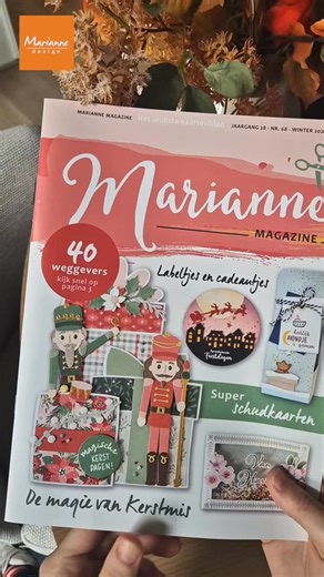 Het nieuwe Marianne Magazine is uit! Vol leuke inspirstie met de nieuwste collecties.#kaartenmaken #mariannedesign #kortmakeri #cardmaking #manualidades #kartenbasteln #diycards # | Marianne Design B.V.