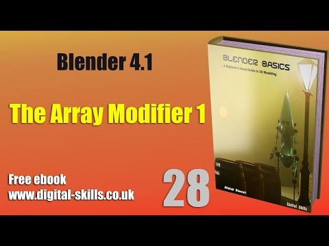 Blender for Beginners: The Array Modifier [Part 1]