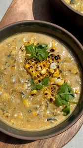 Palak Patel on Instagram: "Say hello to your newest summer craving: Roasted Poblano and Corn Chowder! The iconic rich and velvety texture here comes from 2 cups of whole milk, which we always have on hand in this house! I promise you will want every last drop of this! Recipe below, enjoy! @gonnaneedmilk #ad What you’ll need: 6 ears of corn 4 poblano peppers 3 tbsp butter 1 yellow onion, diced 2 jalapeños, diced 8 cloves garlic, grated 1.5 tsp salt (more to taste) 2 small potatoes, peeled and cub