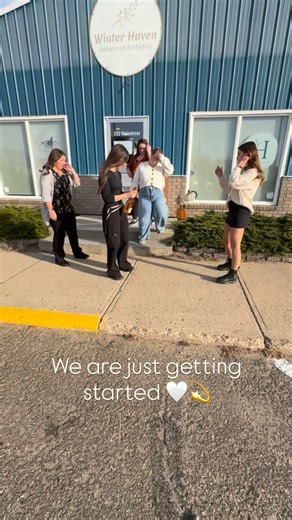 Winter Haven began as an idea… A hope that one day, incredible women could come together under one roof to support a community we deeply love. Today, that idea has grown into something truly beautiful- a space filled with passion, healing, confidence, and connection. On behalf of all of us here: Harmony @winterhaven.advancedesthetics Heidi @esthetics.byheidi Dusty @rollinghillstherapy Tori @rangeroadthirtytwobeauty Deanna @dvolk18 Thank you. Thank you to our clients, friends, family, and communi