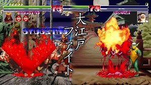 Blood Warrior Combos and Fatalities -大江戸ファイトコンボ集」