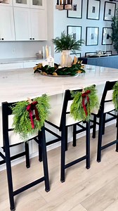 2.3K views · 32 reactions | The viral $10 Target Wreath Makes the Perfect Christmas Chair Wreath. Do you like chair wreaths or do you think they’re overkill? Let me know in the comments! Link in bio, at my LTK @TheShannyKate or comment for  #christmasdecor #holidaydecor #diy #homedecor #christmaswreath @target | The ShannyKate Style | Facebook