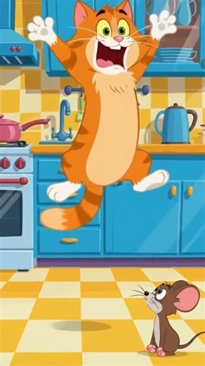 Tiny Rat Scares Big Cat! 😱🐭 | Funny Animal Short