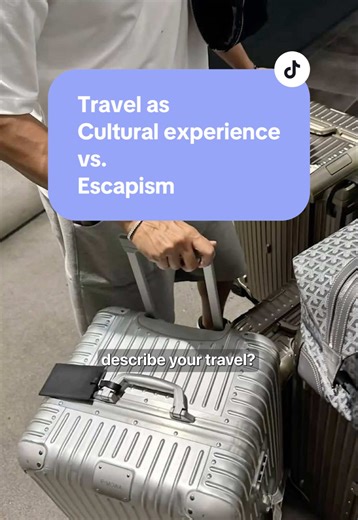 Today, we break down travel as cultural experience vs escapism. We go over why trips like resorts and cruises are often looked down on and what different trips signal about you. Super interesting topic today. There will 100% be more videos touching on this topic! Hope you enjoy and leave your thoughts in the comments! 🙏🙏