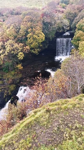 Isle of Skye waterfall 🌊 #scotland #waterfall