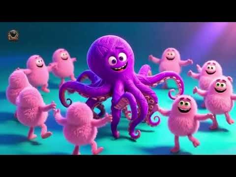 Octopus Dance 🐙💃 | Fun Kids Learning & Adventure Video | Preschool Educational Video