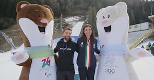 Tina e Milo, le mascotte olimpiche arrivano in Val di Fiemme