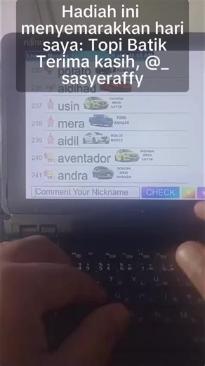 Hadiah Luar Biasa di TikTok Live