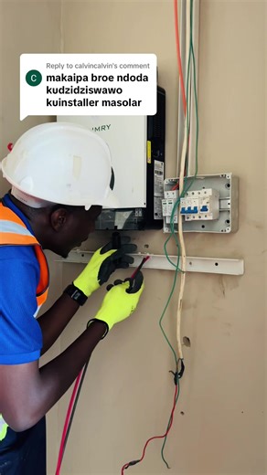 Replying to @calvincalvin #solarsystem #viral #trendingvideo #jcharamba #fypシ come through and get electrical engineering and solar experience