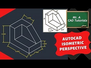 AutoCAD Isometric Drawing Tutorial