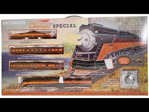 Bachmann HO Scale Daylight Special Electric Train Set Review.