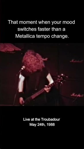 Metallica - Harvester of Sorrow (Live at the Troubadour '88)