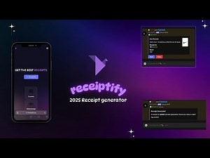 2025 - WORKING RECEIPT GENERATOR - RECEIPTIFY.EU