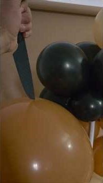 Popping up balloons without noise #creatingyourmemories