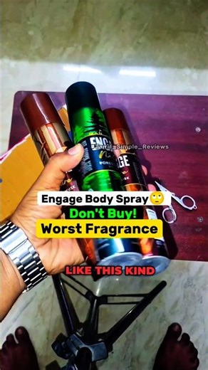Engage Body Spray Worst Smell 😖 Don’t Buy This! #shorts