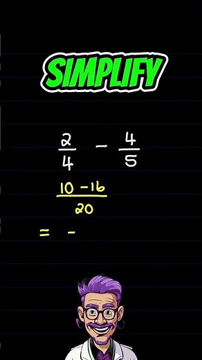 Math - simplifying fractions