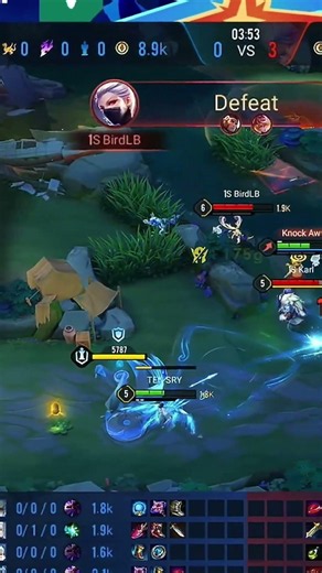 Elsu’s dead-eye accuracy from the "channel's marksman." 1S scores the opening point against TEN