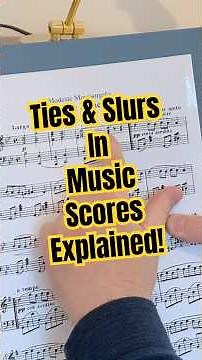 A closer Look at different Lines in Piano Scores! #pianotutorial #shorts