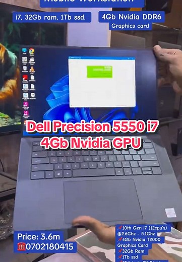 Dell Precision 5550 Review: Power and Design Combined