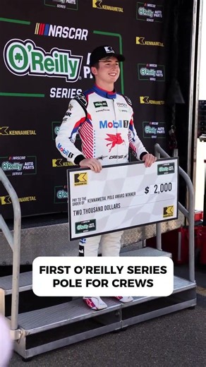 Another milestone checked off for ☑️ He wins his first pole at Coronado.