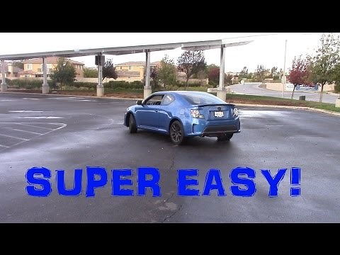 Easy Way To Drift A Front Wheel Drive Car