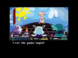 Deltarune Chapter Rewritten - Scampton The Great Boss Fight (Pacifist/Fighting)