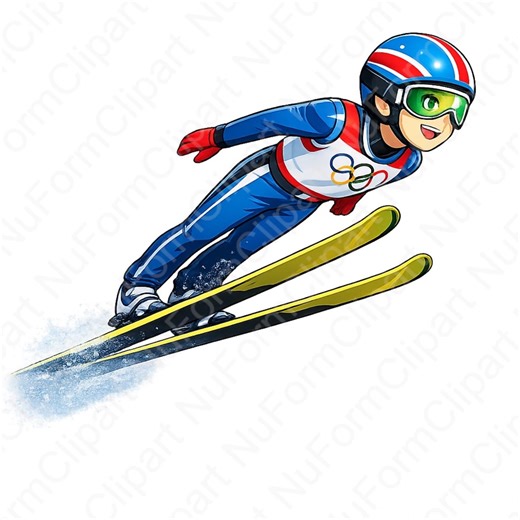 Winter Olympics PNG Clipart Set | Snow Sports Clipart | Olympic Games | Digital / Instant Download - Etsy