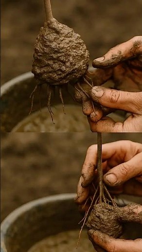Planting bare-rooted plants: the ultra-simple trick