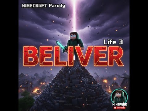 Minecraft Parody: Believer Animation - Life 3 🔥