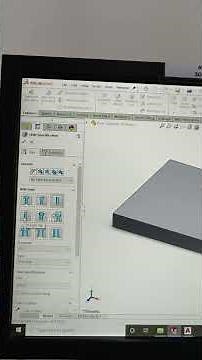 Hole wizard in Solidworks Tutorial #solidworkstutorial #solidworks #cadcam #cad #solidworksdesign