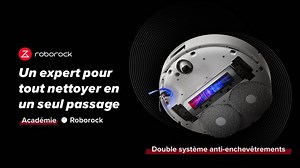 🎥 Découvrez en exclusivité les fonctionnalités du Roborock Qrevo Curv avec cette nouvellevidéo de l’Académie Roborock ! 🚀 Fini les poils longs qui s’emmêlent grâce au double système anti-enchevêtrement du Qrevo Curv 🐾. Marre de voir votre robot coincé ? 😓 Avec son châssis AdaptLift, le Roborock Qrevo Curv traverse sans effort les seuils jusqu’à 4 cm et nettoie efficacement les moquettes et tapis à poils mi-longs 🏠✨. Le Roborock Qrevo Curv, l’expert pour tout nettoyer en un seul passage ! 💪