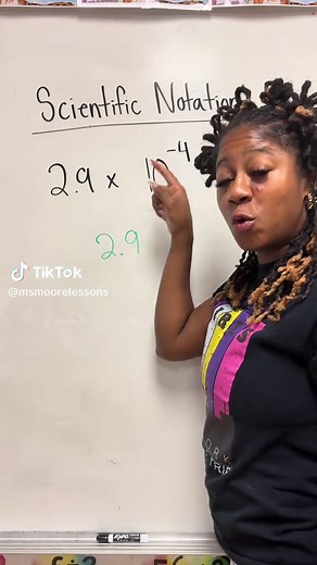Understanding Scientific Notation - Part 2 with Ms. Moore