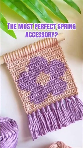 Possible the cutest spring crochet pattern #crochet #crocheting #crochetpattern #crochettutorial
