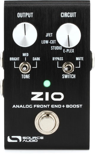 Source Audio Zio Analog Front End   Boost Pedal