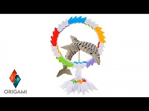 3D Origami - Dolphin -Tutorial