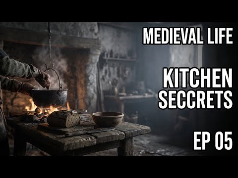 Medieval Life: Medieval Kitchen Secrets — Fire, Food, Survival (10 Minutes)