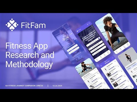 FitFam Capstone — UT Austin McCombs School of Business UX/UI Design Certification