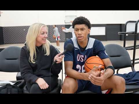 Nike Hoop Summit: BYU commit Bruce Branch III Interview