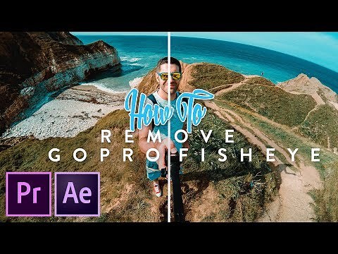 Remove GoPro FISHEYE // HOW TO // After Effects