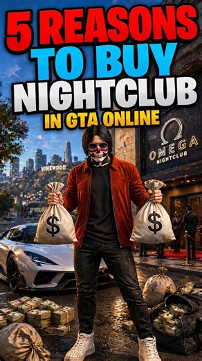 5 Reason Why you should buy the Nightclub #Gtaonline #gta5