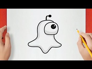 How To Draw Brainslug Among Us | Dibujos De Among Us