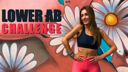 Jump start challenge to eliminate fat from lower abdomen