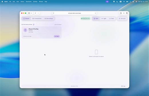 SimCast - Live Streaming