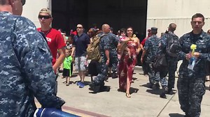 Welcome Home! Great day for all of our returning Sailors and their families! | Naval Air Station Lemoore