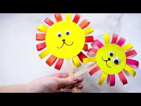 Paper Lion Puppet Craft – Paper Crafts for Kids