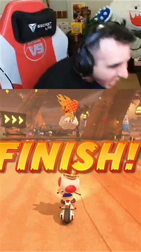 BearUNLV on Instagram: "every race feels like a movie 🗿 #mariokart #clutch #gaming #mariokartworld"