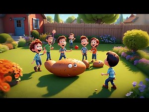 Hot Potato Surprise – Pass It Quick Song! | Fun Kids Game Song | Hot Potato Dance Rhyme