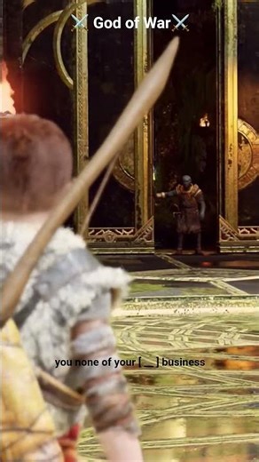 Kratos & Atreus Run Into Brok Mid-Battle 😮