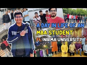 A DAY IN LIFE OF AN MBA STUDENT | NIRMA UNIVERSITY | Vlog #52 | Exploring Desi with अRAB