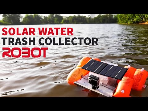 DIY Lake Pool Cleaner Robot | RC Remote Water Cleaner Trash Collector Mechatronics | Robotics